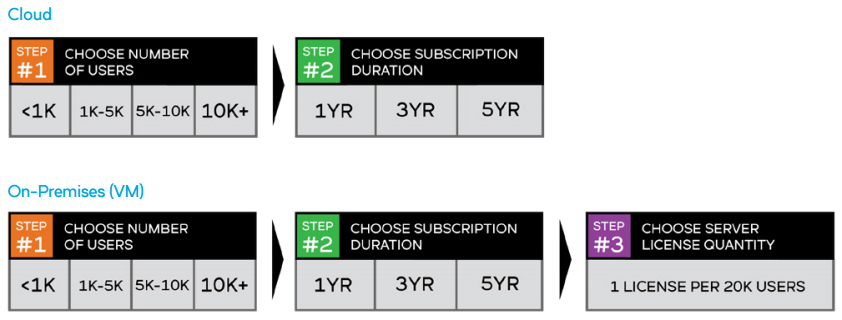 Cloud and On-Premises (VM) Subscription